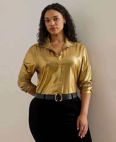 Lauren Ralph Plus Classic Fit Shirt