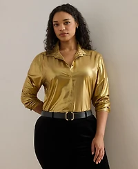 Lauren Ralph Plus Classic Fit Shirt