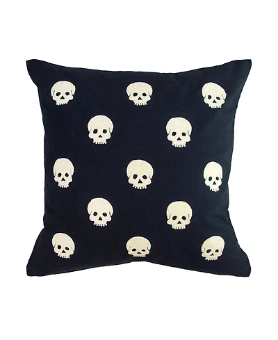 Halloween Skulls Accent Throw Pillow, 18" x 18"