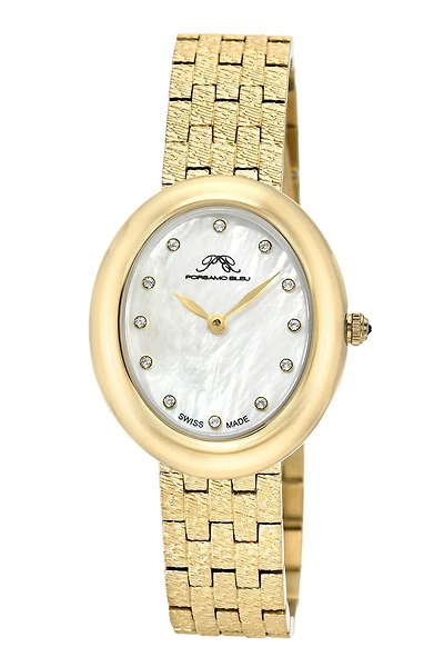 Porsamo Bleu Women's Angelica Stainless Steel Bracelet Watch 1341BANS