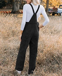 Cupshe Women's Corduroy Tie Strap Overalls