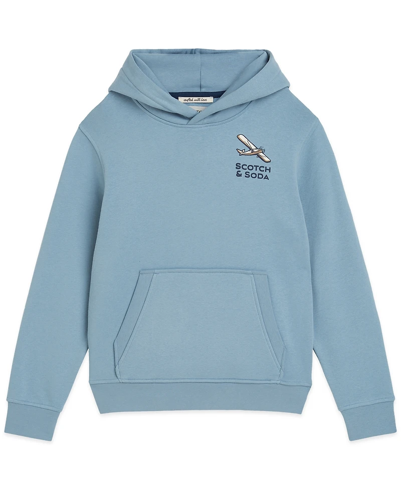 Scotch & Soda Boys 8-16 Whimsical Graphic Hoodie Sweatshirt
