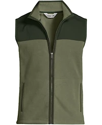 Lands' End Big & Tall Anyweather RainDefense Fleece Vest