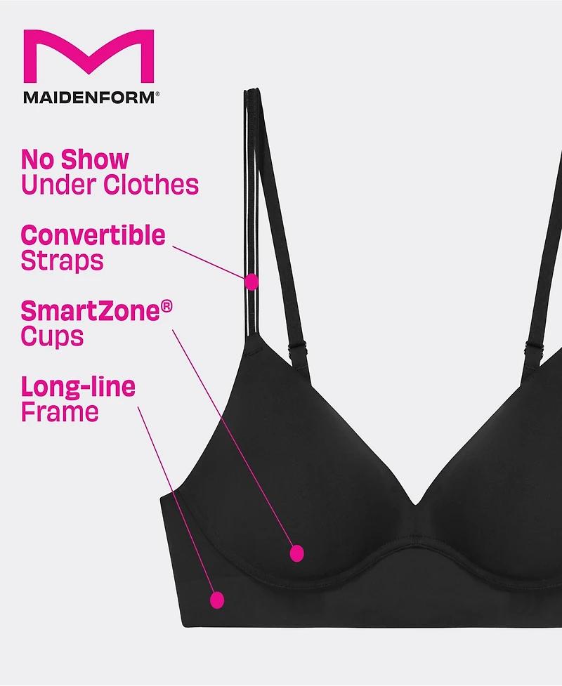 Maidenform Barely There Full Coverage Wire-Free Bra