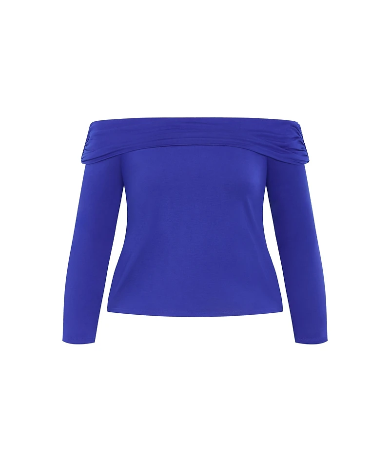 City Chic Women's Jojo Knit Top