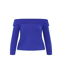 City Chic Women's Jojo Knit Top