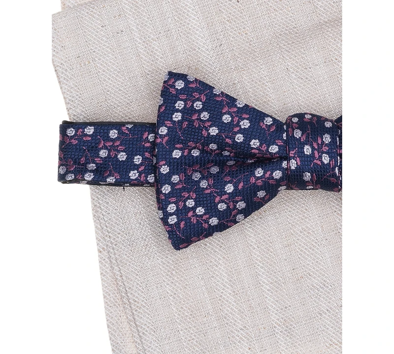 Bar Iii Men's 2-Piece Sutherland Floral Bow Tie and Pocket Square Set, Macy's Exclusive