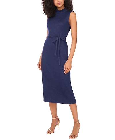 Vince Camuto Women's Sleeveless Thin Belt Dress