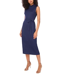 Vince Camuto Women's Sleeveless Thin Belt Dress