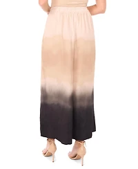 Vince Camuto Women's Gathered Tie-Dye Wide-Leg Pants