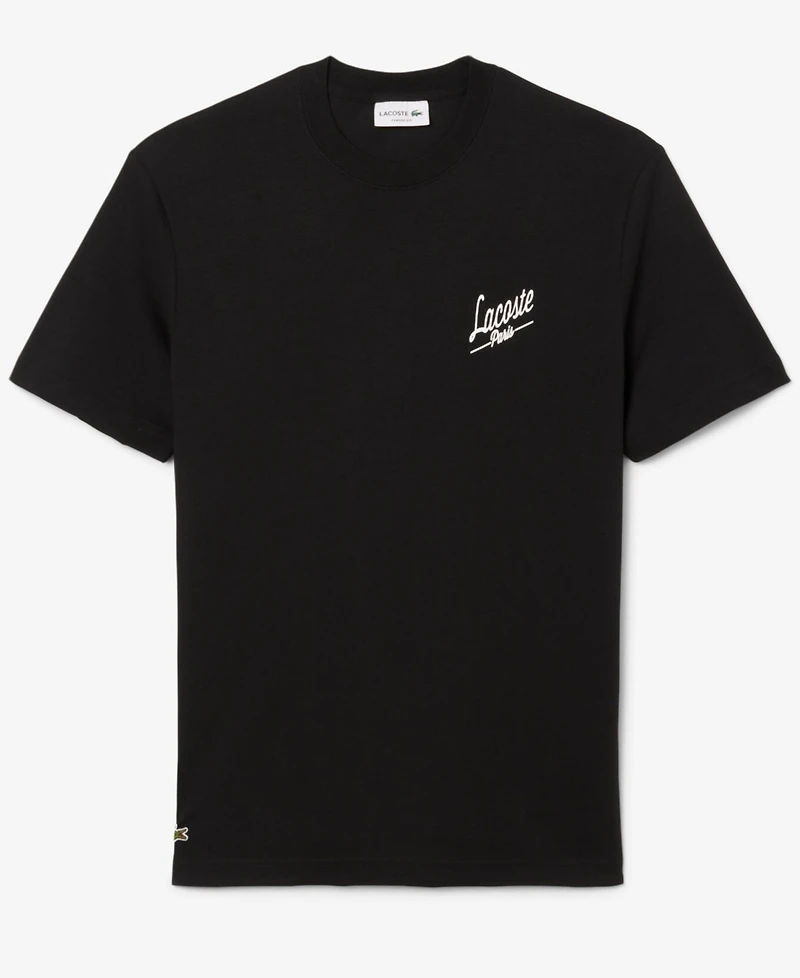 Lacoste Men's Printed Crewneck T-Shirt
