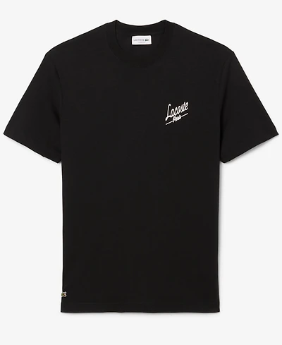 Lacoste Men's Printed Crewneck T-Shirt