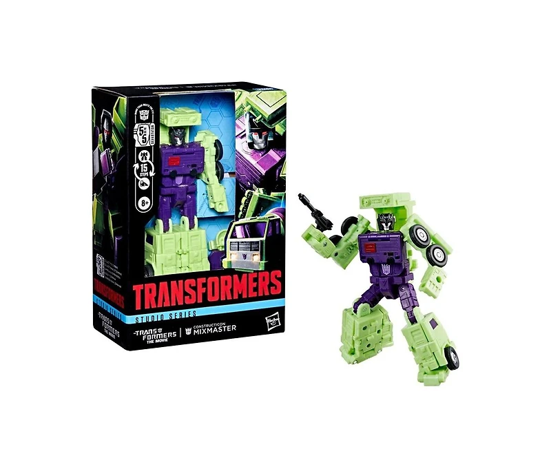 Transformers 86 Constructicon Mixmaster Voyager Class | Transformers Studio Series | Transformers: The Movie 86