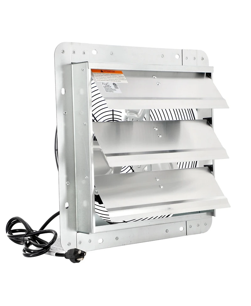 Vie Air Inch Shutter Exhaust Fan with Power Cord