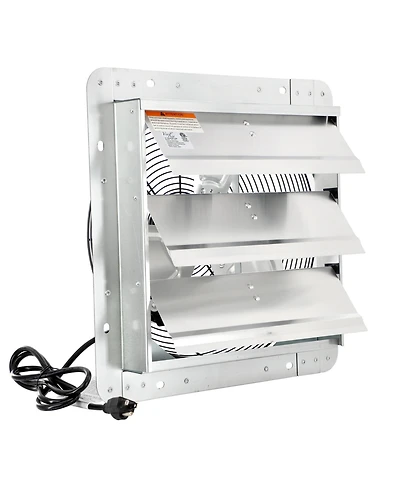 Vie Air Inch Shutter Exhaust Fan with Power Cord