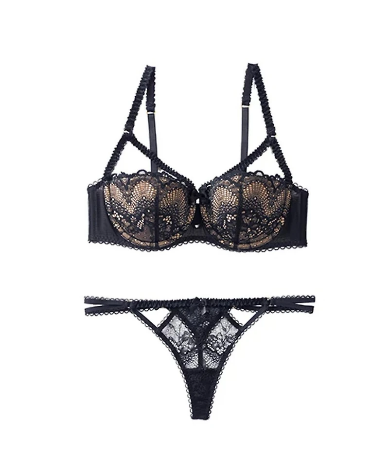 Adore Me Women's Kimmy Push Up Balconette Bra
