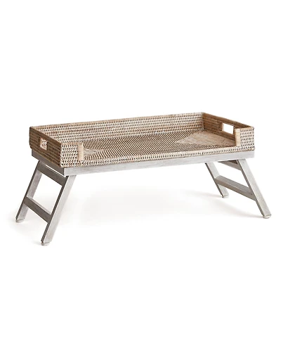 Burma Rattan Lap Tray Table