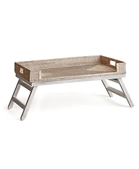Burma Rattan Lap Tray Table