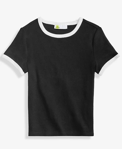 Epic Threads Little & Big Girls Rib Baby Tee, Exclusively at Macy's