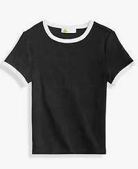 Epic Threads Little & Big Girls Rib Baby Tee, Exclusively at Macy's
