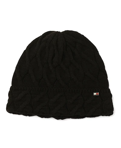 Tommy Hilfiger Men's Wide Cable Cuff Hat
