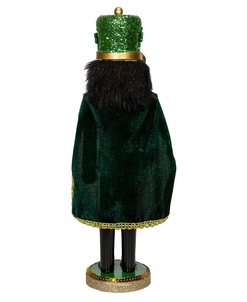 Kurt Adler 15-Inch Irish Nutcracker with Cape