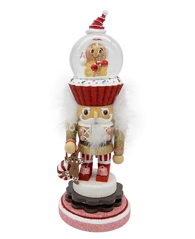 Kurt Adler 10-Inch Hollywood Nutcrackers Gingerbread Water Globe Nutcracker