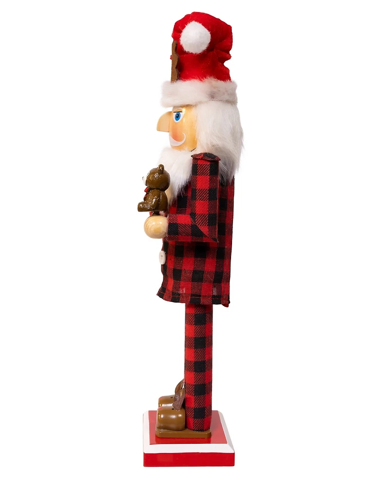 Kurt Adler 15-Inch Santa with Pajamas Nutcracker