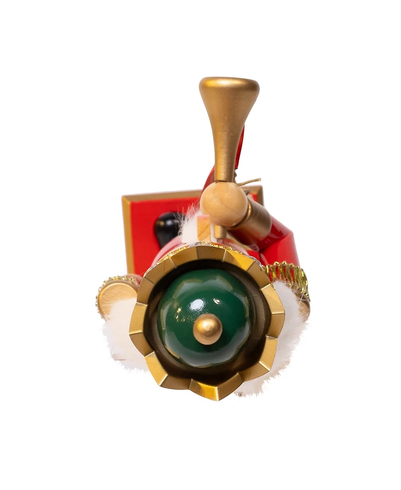 Kurt Adler charming 15-Inch Horn Nutcracker