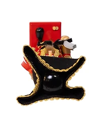 Kurt Adler 15-Inch Pirate Nutcracker with Peg Leg