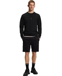 Boss by Hugo Men's Monogram Cotton-Blend Sweatshirt