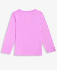 Epic Threads Girls Toddler 2T-4T Holographic Star Long-Sleeve T-Shirt, Macy's Exclusive