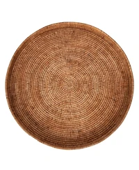 Artifacts Rattan Round Tray 28"