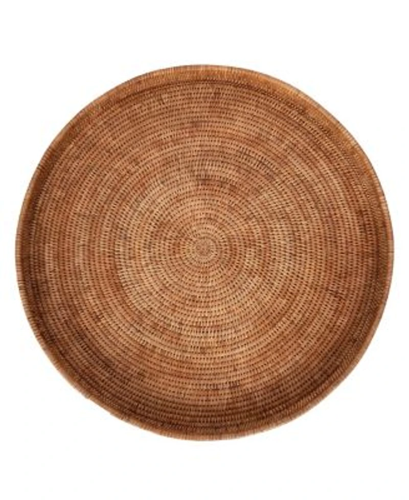 Artifacts Rattan Round Tray 28 X22