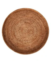 Artifacts Rattan Round Tray 28 X22
