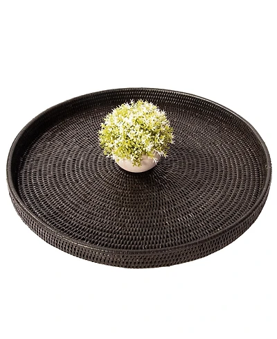 Artifacts Rattan Round Tray 28"