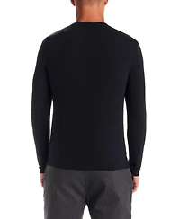 Vintage & Black Men's Long Sleeve Crewneck T-Shirt