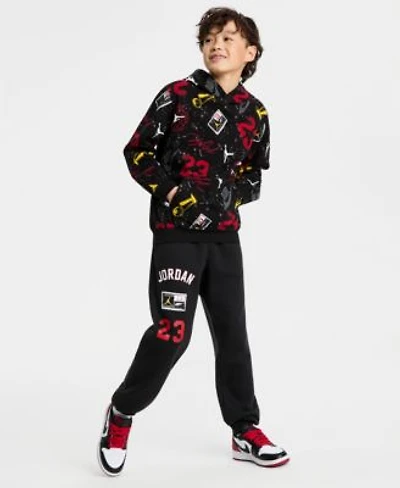 Jordan Boys 8 20 Street Champ Printed Pull On Hoodie Street Champ Bold Graphic Pants