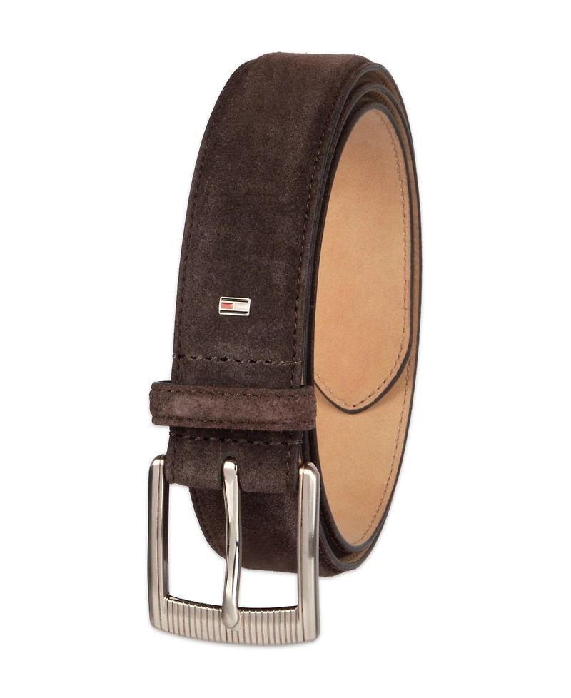 Tommy Hilfiger Men's Casual Logo Detail Belt