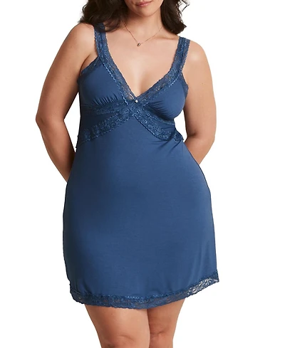 Adore Me Plus Size Primrose Slip Dress