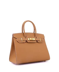 Pre-Owned HERMA‰S Birkin 30 Handbag Epsom with Gold Hardware