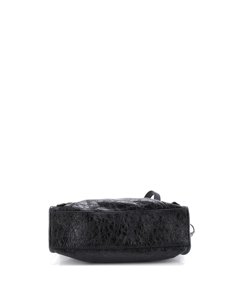Pre-Owned Balenciaga Mini Logo Strap City Classic Studs Bag Leather