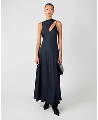 WeWoreWhat Women's Wrap Neck Slip Dress