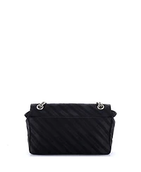 Pre-Owned Balenciaga Medium Bb Chain Round Shoulder Bag Jacquard