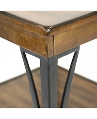 Intercon End Table, 24 x 26 x 24 in Copper