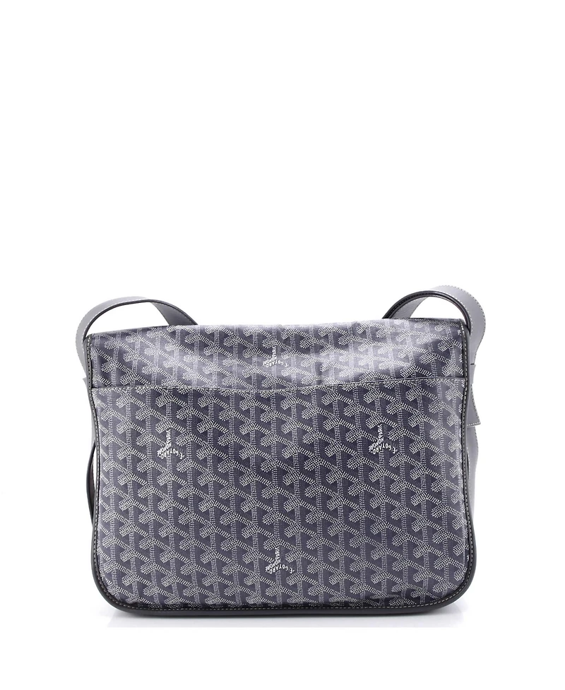 Pre-Owned Goyard Gm Belvedere Messenger Bag Coated Canvas