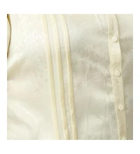 Unique Vintage Plus 1950s Tie Cuff Blouse