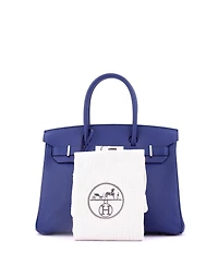 Pre-Owned HERMA‰S Birkin 30 Handbag Epsom with Palladium Hardware