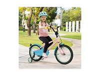 16 Inch Kids Bike with Adjustable Handlebar and Saddle, Pink