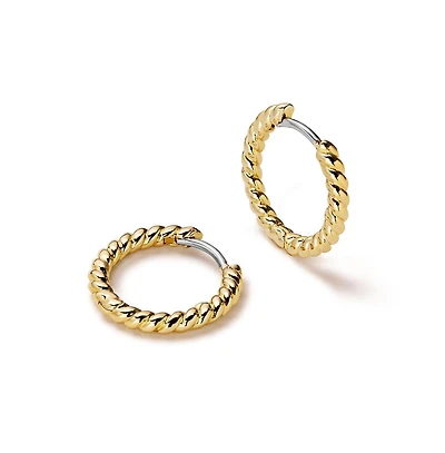 Ana Luisa Gold Huggie Earrings